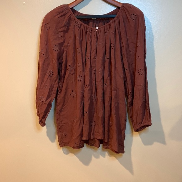 Aerie Boho  Peasant Blouse - Picture 1 of 3